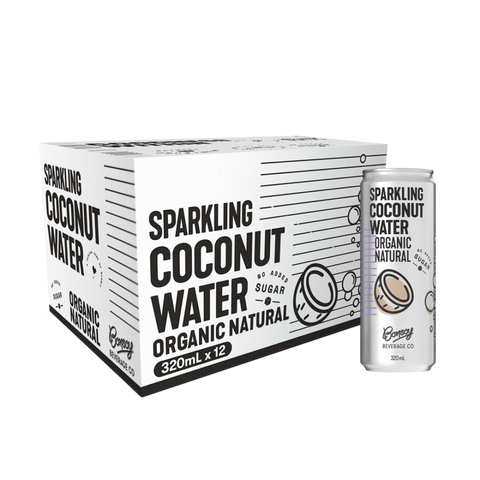 Bonsoy Sparkling Organic Coconut Water