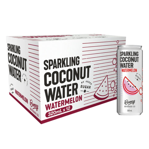 Bonsoy Sparkling Coconut Water with Watermelon