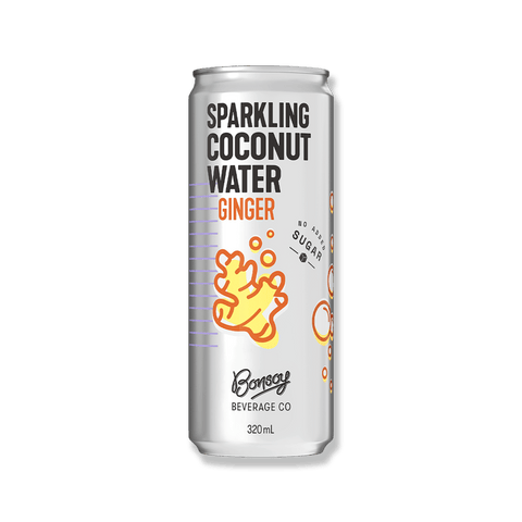 Bonsoy Sparkling Coconut Water with Ginger