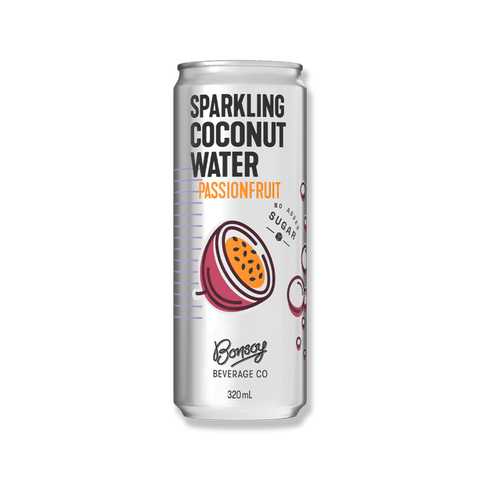 Bonsoy Sparkling Coconut Water with Passion fruit