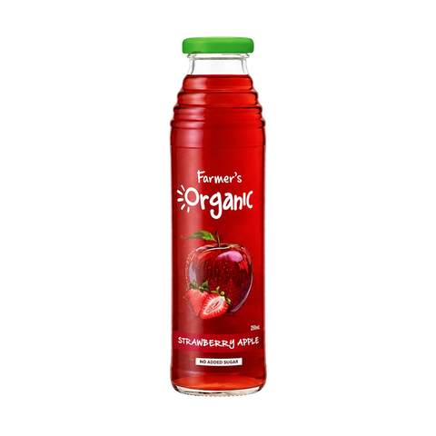 Farmer's Organic - Strawberry Apple Juice