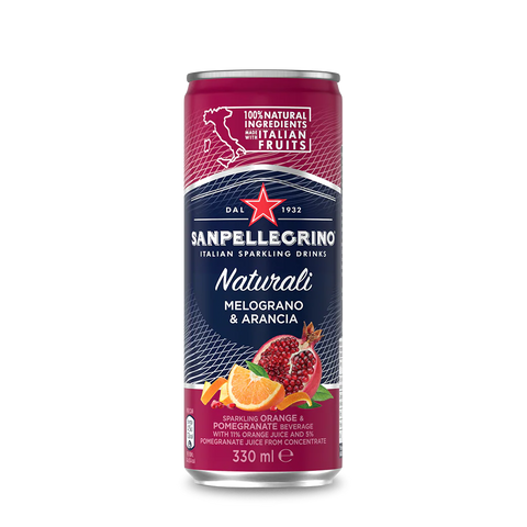 San Pellegrino Cans - Melograno & Arancia