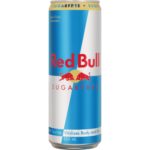 Red Bull Energy Drink Sugar Free (Can)