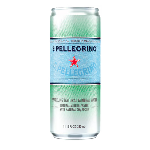 San Pellegrino Cans - Sparkling Natural Mineral Water